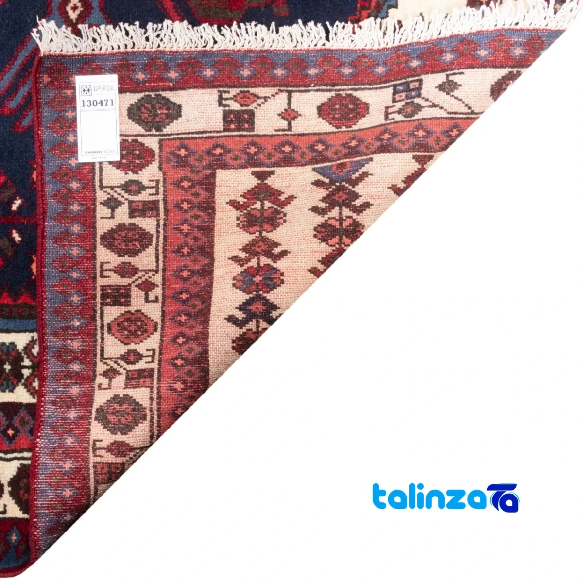 C Persia Handwoven Rug Elegant Design - Full spread showing overall layout