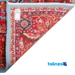 Full spread of C Persia Handwoven Rug Model 179944 Blue Background overall design layout