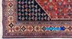 Si Persia Handwoven Carpet Red Elegant Design pattern and color tone (Top view)