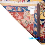 Full spread of Persia Handmade Carpet Floral Design Cream overall layout