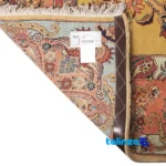 Top view of C Persia Handwoven Rug Elegant Floral Design pattern and color tone