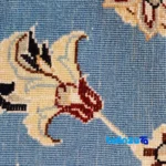 Nain Handwoven Carpet 5. Stunning Design - Top view showing pattern and color tone