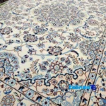 Hirad Handwoven Area Rug Elegant Design - Full spread showing overall layout