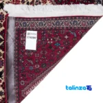 Full spread of Cypress Persian Handwoven Runner Rug Cream overall design layout