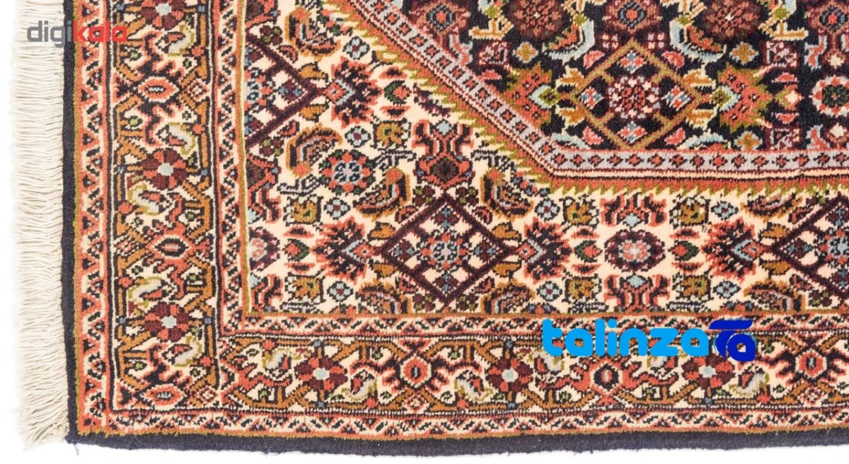Si Persia Handwoven Runner Fish Design Cream and key details (Front view)