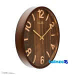 Face view of Welder Wall Clock A-605 Stylish Design Quartz number display clarity