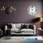 Wilder Wall Clock Model 607 Stylish Design dial layout and markers (Front view)
