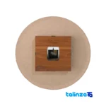 Face view of MC Wall Clock Stylish Design Classic Analog number display clarity
