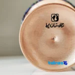 Persian Art Copper Vase Handcrafted Unique Design and key details (Front view)