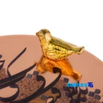 Zanjan Copper Nut Bowl Elegant Design and key details (Front view)