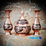 Ja1601 Copper Vase Diamond Cut 6.5 x product labeling and brand (Package front)
