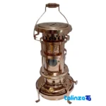 ZH Copper Oil Lamp Elegant Design and key details (Front view)