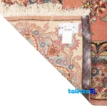 Si Persia Handwoven Carpet Floral Design - Top view showing pattern and color tone