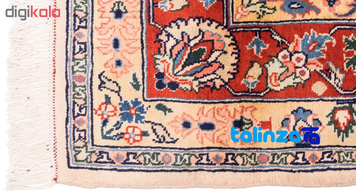 C Persia Handwoven Carpet Elegant Design 300 x - Top view showing pattern and color tone
