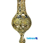 Brass Decorative Planter Model H-1202 design and key details (Front view)