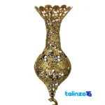 Simorgh Decorative Brass Planter design and key details (Front view)