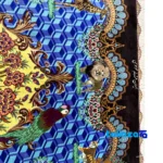 Packaging view of Handmade Nature Animal Tapestry Art Design label and