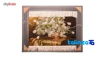 Detail view of TDJ Handwoven Carpet Wall Art pile texture close-up