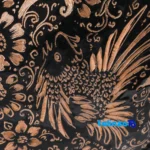 Packaging view of Copper Kashkul Diamond-Engraved Serving Bowl Diamond-cut label and