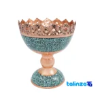 Detail view of Firoozehkoobi Nut Bowl Lab Qalam Set Six Decorative, functional nuts close-up texture