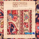 C Persia Handwoven Rug Luxurious Design - Weave close-up showing material and craftsmanship