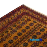 Handwoven Persian Rug Model Baluch - Detail view showing pile texture close-up