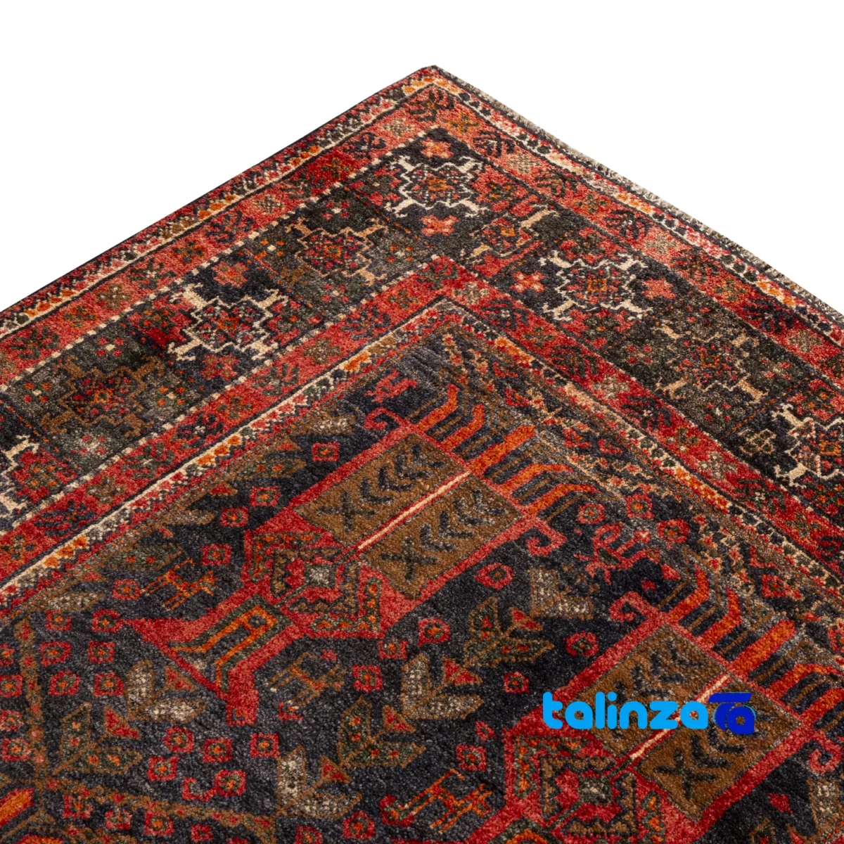 Baloch Handwoven Carpet Stunning Design material and craftsmanship (Weave close-up)