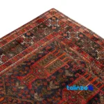 Baloch Handwoven Carpet Stunning Design material and craftsmanship (Weave close-up)