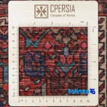 Persia Handwoven Carpet Unique Design material and craftsmanship (Weave close-up)