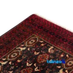 Baloch Handwoven Carpet Model 20.34.2834 Navy pile texture close-up (Detail view)