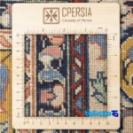 C Persia Handwoven Carpet Unique Design material and craftsmanship (Weave close-up)