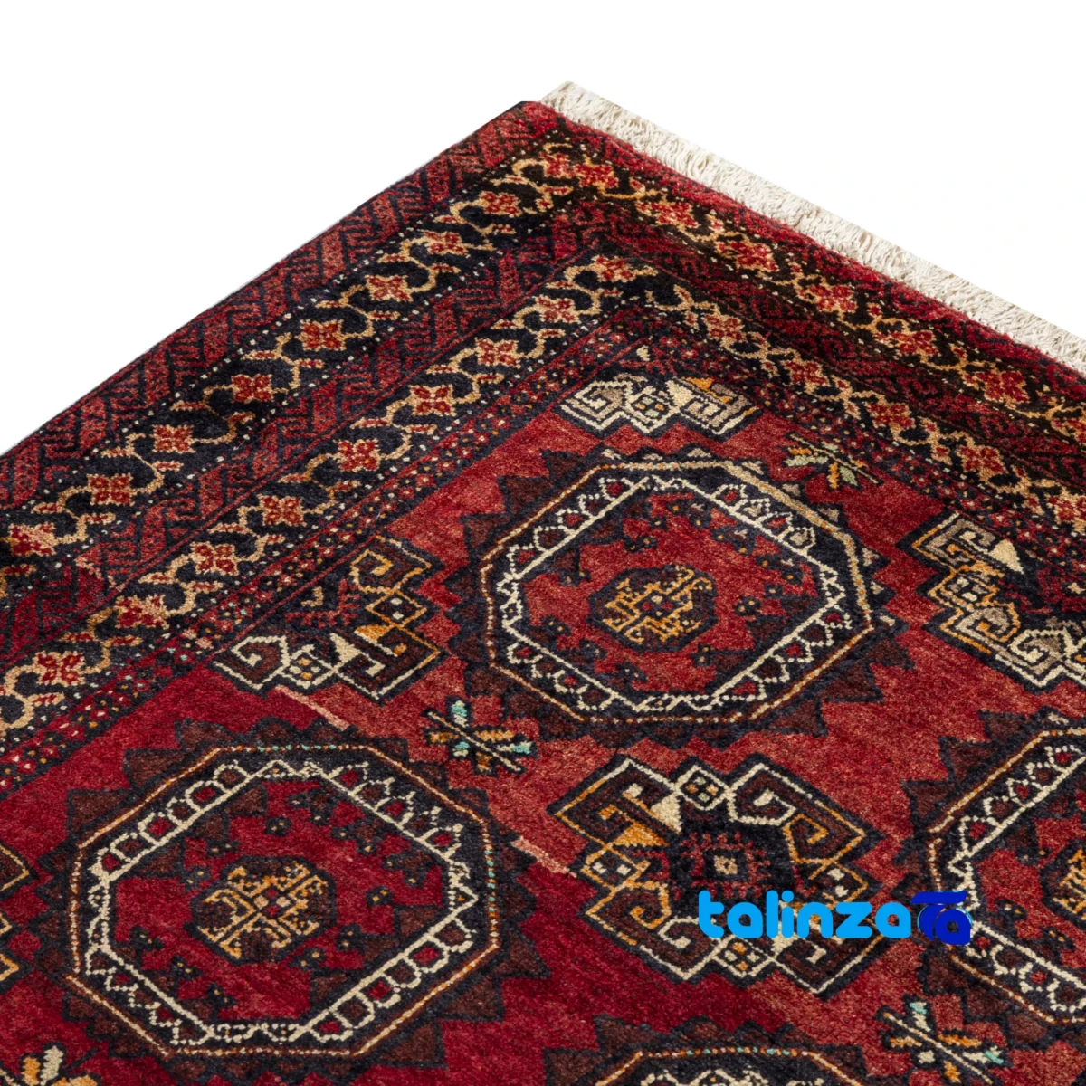 Baloch Handwoven Rug Model 20.72.1014 - Detail view showing pile texture close-up