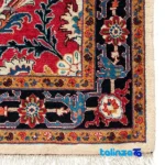 Cypress Handwoven Runner Geometric Design Red - Packaging view showing label and
