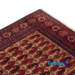 Baloch Handwoven Carpet Unique Design - Weave close-up showing material and craftsmanship