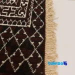 Handwoven Carpet NKP.TO.15 Traditional Design 120x80 cm material and craftsmanship (Weave close-up)