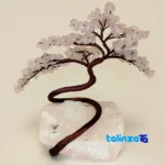 Quartz Rose Decorative Tree Model Piece - Packaging view showing label and