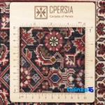 C Persian Handwoven Rug Luxurious Design 176x111x1 cm pile texture close-up (Detail view)