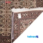 C Persia Handwoven Rug - Elegant Cream Design - Detail view showing pile texture close-up