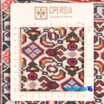 C Persia Handwoven Rug Elegant Design - Weave close-up showing material and craftsmanship