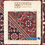 C Persia Handwoven Rug Luxurious Design - Detail view showing pile texture close-up