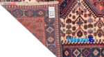 Weave close-up of C Persia Handwoven Carpet - Elegant Cream Design material and craftsmanship