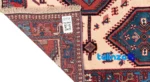 C Persia Handwoven Rug Geometric Design 112 x - Weave close-up showing material and craftsmanship