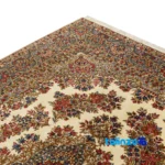 Karaman Handwoven Rug Elegant Design - Detail view showing pile texture close-up