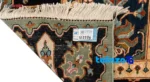 Si Persia Handwoven Rug Geometric Design - Detail view showing pile texture close-up