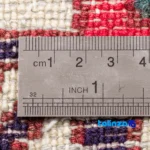 Hamadan Handwoven Carpet Elegant Design - Weave close-up showing material and craftsmanship