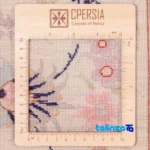 Weave close-up of Cypress Persian Handwoven Runner Rug Cream 280x77x1 cm material and craftsmanship