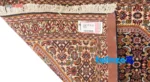 Packaging view of Si Persia Handwoven Runner Fish Design Cream label and