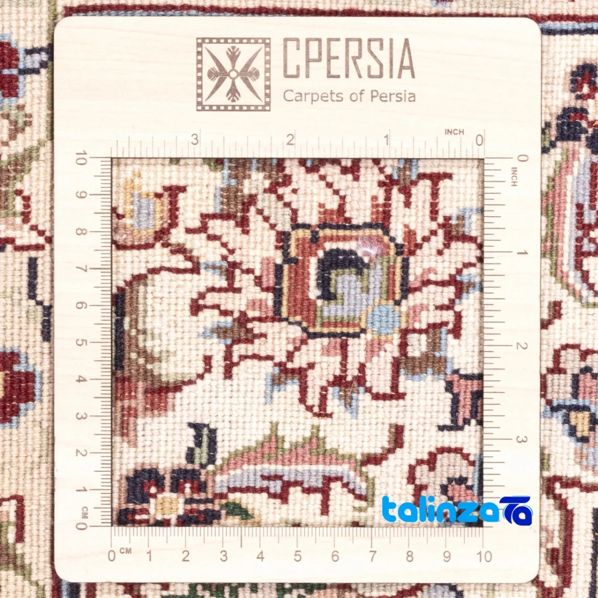 Cypressia Handwoven Area Rug Luxurious Design Hand washable pile texture close-up (Detail view)
