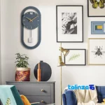 ArtNovin Quartz Wall Clock Stylish Design frame depth and profile (Side view)