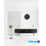 X Products Wall Clock Round Design 33x33x1. - Profile angle showing thickness and build